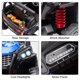 thumbnail image 2 of Coche eléctrico infantil UTV 12V para niños 3-8 años – Mando a distancia, luces LED, suspensión de resorte, puerto AUX, cinturón de seguridad – Azul, 2 of 8