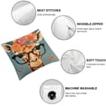 thumbnail image 4 of SHANXI Wearing Decor and Giraffes Throw Pillow Cover with Pillow Covers 20x20in, 4 of 5