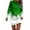 Green, variant on Fiaer Snowflake Long Sleeve Dress for Women Christmas Sweatshirt Dress Fall Fashion Outfits Xmas Casual Mini Skirts Green XXL