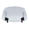 thumbnail image 1 of Deflector de viento para motocicleta, piezas de conducción ajustables, parabrisas de motocicleta fácil de usar Azul transparente, 1 of 9