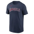 thumbnail image 2 of Men's Nike Bo Jackson Navy California Angels Cooperstown Collection Name & Number T-Shirt, 2 of 3