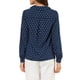 thumbnail image 3 of INSPIRAR CHIC Camisas de Manga Larga de los Años 50 para Mujeres con Estampado de Corazones y Lunares M Azul Oscuro, 3 of 7