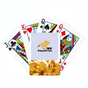 Voting Probability Equestrian Sports Gold Playing Card Classic Game