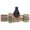 M18M22, variant on Threaded Trailer Air Line Shutoff Valves with Black Manual Handle for Brake-Line and Routine Service Tasks