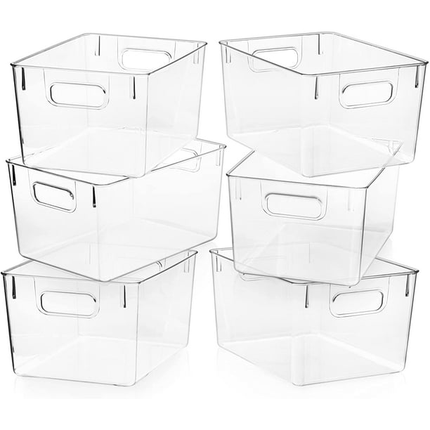 Plastic Storage Bins Perfect Kitchen Organization or Pantry Storage