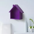 thumbnail image 1 of Unique Design Wooden Shaped Display Shelf Decorative Hanging Wall Organizer For Nursery Farmhouse Home, 1 of 3