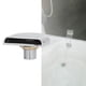 thumbnail image 5 of Salida De Grifo De Cascada, Práctico Grifo Plateado De Rosca Macho G1/2 Para Bañera De Acero Inoxidable Para Piscina SPA Para Bañera De Masaje Para Cuarto De Ducha, 5 of 7