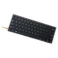 thumbnail image 2 of lionlar Clavier US, US Layout, Rétro-Éclairé, Durable Clavier Mat pour VivoBook 14 x415 x415J Noir, 2 of 6