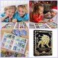 thumbnail image 5 of Trading Card Holder Card Album Binder, Protection Folder Book Collectible Card Album, 4-Pocket with 30-Pages 240-Trading Cards Capacity, Present for Children-AAC6, 5 of 5
