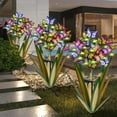 thumbnail image 1 of Escultura de Mariposa Agave Metálica Solar Homight 3 PCS, 1 of 7