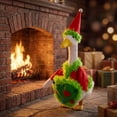 thumbnail image 5 of Qonioi Goose Outfit for 23 Inch Statue, Christmas Goose Clothing with Hat, Red Festive Yard Goose Clothes for Patio Garden Lawn Decoration, 5 of 7
