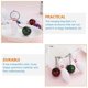 thumbnail image 3 of 4Pcs Simulated Bowling Keychains Sports Themed Key Rings Mini Bowling Keychain Pendants, 3 of 3