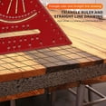 6 In 1 Carpenter Square 7 Inch Purpose Carpenter Tools Square
