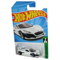 Hot Wheels HW Green Speed 4/10 (2021) White Rimac Nevera Toy Car 70/250