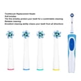 thumbnail image 3 of Electric Toothbrush Head, 4PCS Toothbrush Replacement Heads Effective Cleaning Gentle Dependable  for P2500 P3000 P4000, 3 of 7