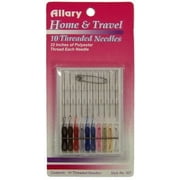 Allary 307 Home and Travel 10 Threaded Needles