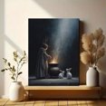 thumbnail image 6 of Mystical Wizard Alchemy Rabbits Canvas Print Wall Art for Living Room Office Cafe Game Room, 6 of 8
