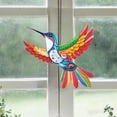 thumbnail image 4 of Huanglei Colorful Hummingbird Wall Decoration Pendant Metal Ornaments Crafts Wall Sticker, 4 of 6
