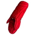 thumbnail image 2 of Protector de piernas para béisbol y sóftbol, ​​ajustable, cómodo, ergonómico, deportivo, compacto. Rojo, 2 of 9