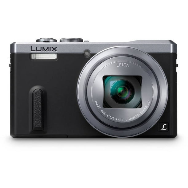 Panasonic Silver Lumix DMC-ZS40 Digital Camera with 18.1 Megapixels and 30x Optical (Refurbished) - Walmart.com