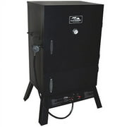 Sportsman Elite 40" Black Analog Propane Smoker, XL