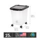 thumbnail image 2 of Recipiente de almacenamiento de alimentos IRIS USA WeatherPro de 25 kg de capacidad, 2 of 9