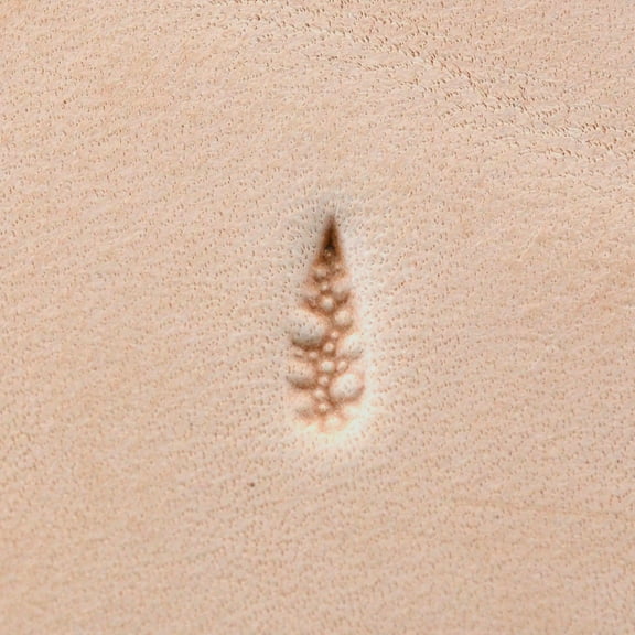 Leather Stamping Tool, Matting, Teardrop