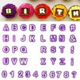 thumbnail image 3 of Numeral Alphabetic Cake Stencils,40pcs Numeral Alphabetic Cake Cake Topper Decoration Numberand Alphabet Cake Mold Ultra Responsive, 3 of 10