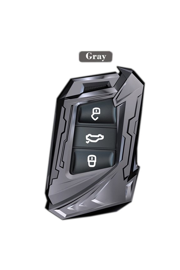 Remote Key Fob Shell Case Cover with Keychain for VW Passat Jetta Arteon Atlas