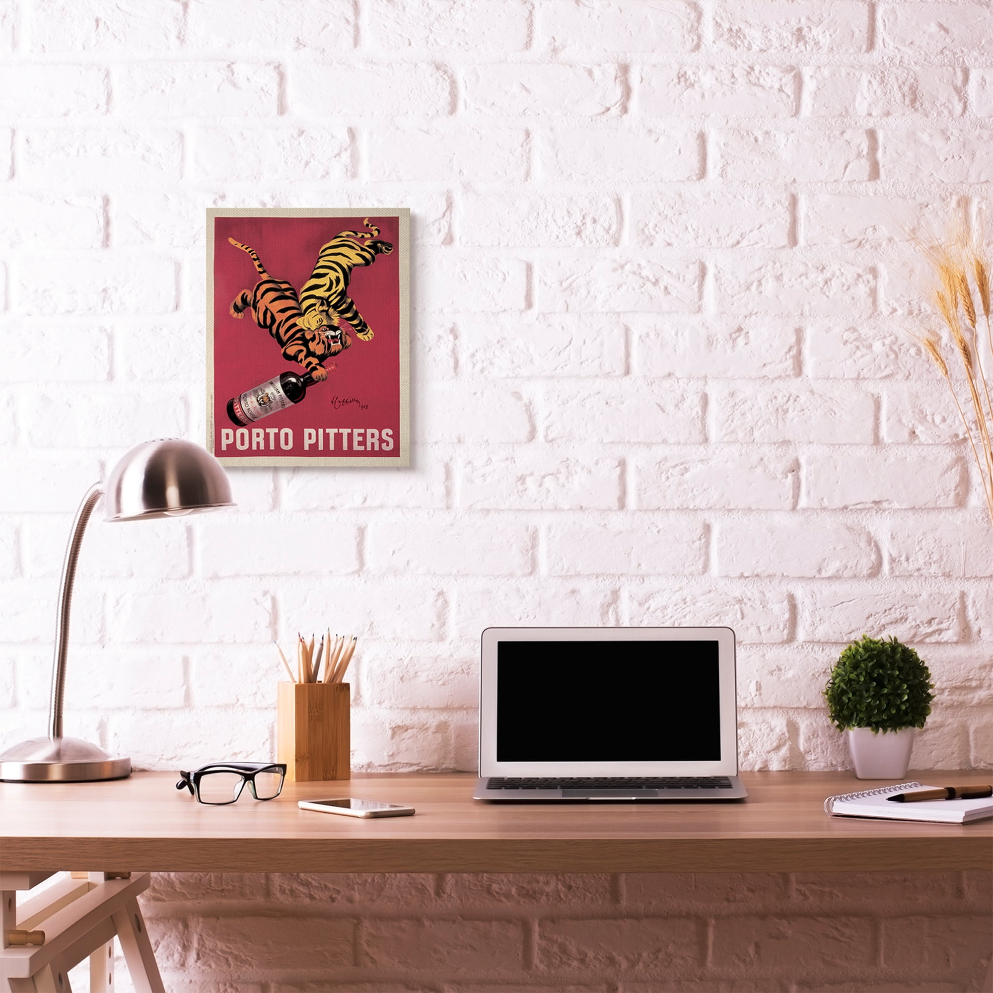 Stupell Home Décor Framed Canvas Art Print, 1.5 in x 16 in