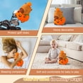 thumbnail image 3 of Funda para Cabeza de Palo de Golf con Diseño de Calabaza y Capibara de Peluche Doble, 3 of 3