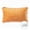 Orange, variant on Phantoscope Velvet Series Pom Pom Rectangle Decorative Throw Pillow, 12" x 20", Orange, 1 Pack