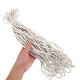 thumbnail image 5 of OULII Handwoven Cotton Rope Beige for Tent Tying Flagpoles and Camping Outdoors, 5 of 8