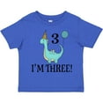 thumbnail image 3 of Inktastic 3rd Birthday 3 Year Old Dinosaur Party Boys or Girls Toddler T-Shirt, 3 of 5