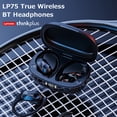 thumbnail image 2 of Lenovo thinkplus LP75 True Wireless BT Auriculares Auriculares deportivos BT5.3 Chip HiFi Sonido est Lenovo  Negro, 2 of 7