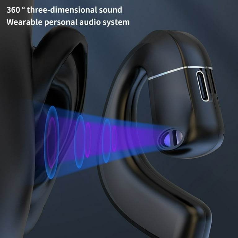 Yoloke Open-Ear Bluetooth Mono Earhook Headset for Business - Main Image