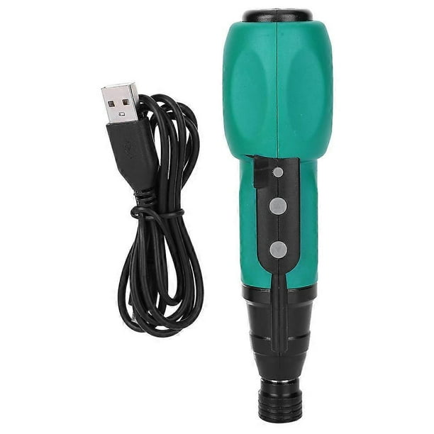USB Mini Handheld Magnetic Electric Screwdriver Drill Kit DIY Power Tool for Furniture Assembly