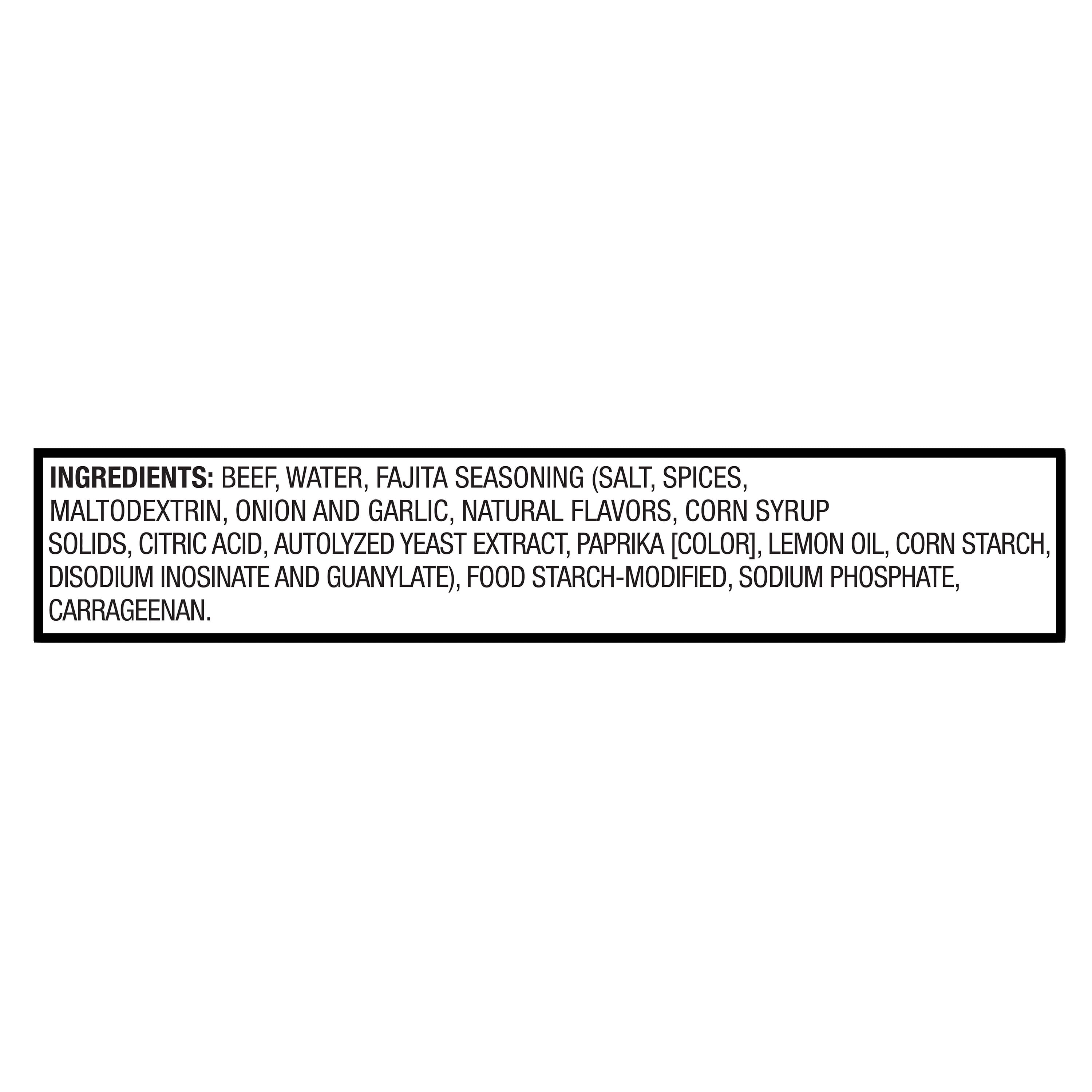 Great Value Fajita Seasoned Beef Strips in Sauce, 12 oz Can