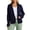 Navy, variant on Fgnfyis Cardigan for Women Long Sleeve Open Front Knit Sweater Casual Loose Fit Comfortable with Print Pocket Design Navy XL