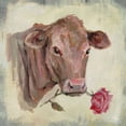 thumbnail image 3 of Parvez Taj Romantic Cow Canvas Wall Art, 3 of 5