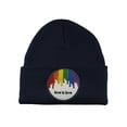 thumbnail image 1 of Gravity Threads Love is Love Paint Patch Cuffed Beanie - Navy, 1 of 2