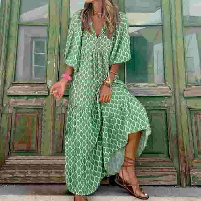 Elegant Plaid With Belt O Neck A Line Plus Size Dresses Elegant Plaid With Belt O Neck A Line Plus Size Dresses