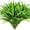 Green, variant on Scidweet Fall Artificial Plants Outdoor, 16 Bundles Autumn Fake Faux Grass Plastic Plants Fall Decorations for Patio Garden Porch Yard Home Fall Decor, Red