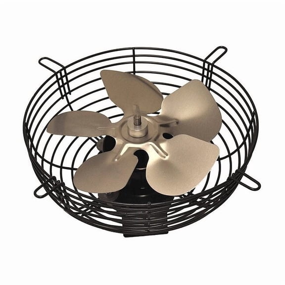 1pack Dayton 484X52 Guard Mounted Exhaust Fan, Blade 10" Dia.