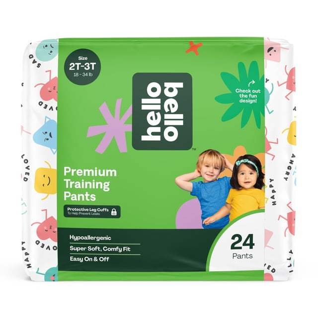 Pantalones de entrenamiento Hello Bello Premium 2T-3T All About Feelings