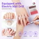 thumbnail image 5 of Kit de uñas SAVILAND Clear Dip Powder con taladro eléctrico para uñas, 60 ml, 5 of 8