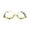 Yellow, variant on Flip Up Double Lens Makeup Reading Glasses, Rotatable Folding Magnifying Eyeglasses For Daily Makeup Reading Use