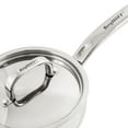 thumbnail image 5 of BergHOFF Belly Shape 18/10 Stainless Steel 8" Sauce Pan with SS Lid, 3.2qt., 5 of 5