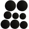thumbnail image 1 of unbranded 8 Pcs Tambours Ronds en Mousse Silencieuse pour Pratique à Domicile Batteurs, 1 of 8