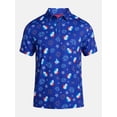 thumbnail image 5 of Birdie Bound Men's and Big and Tall Men's Fourth of July Duckie Polo Shirt, Sizes XS-4XLT, 5 of 5